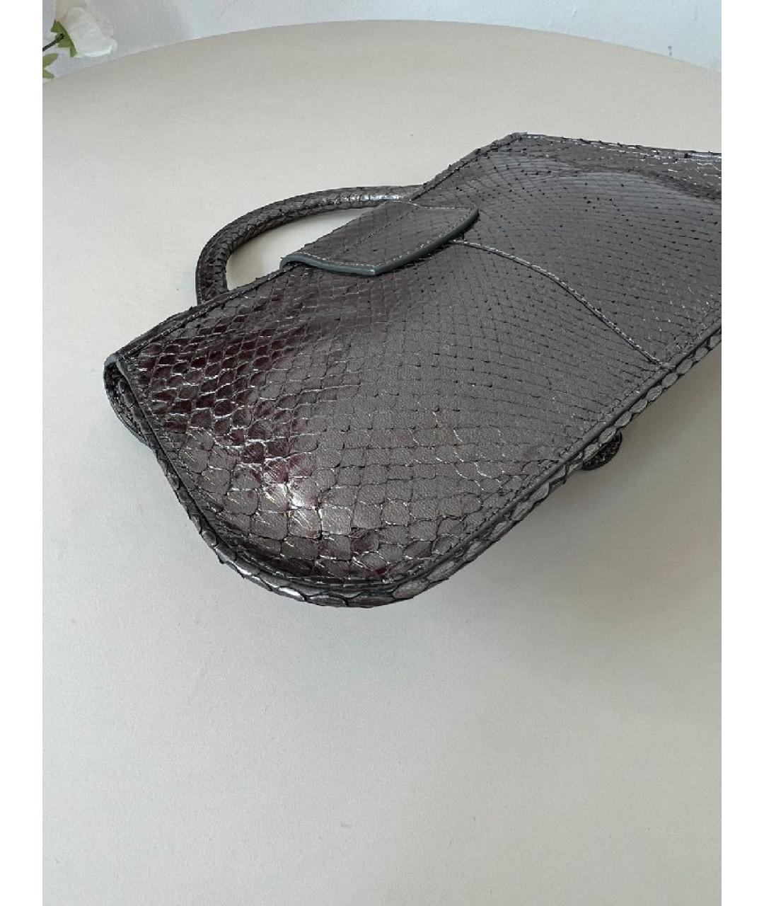 TOD'S Бежевая кожаная сумка с короткими ручками, фото 2