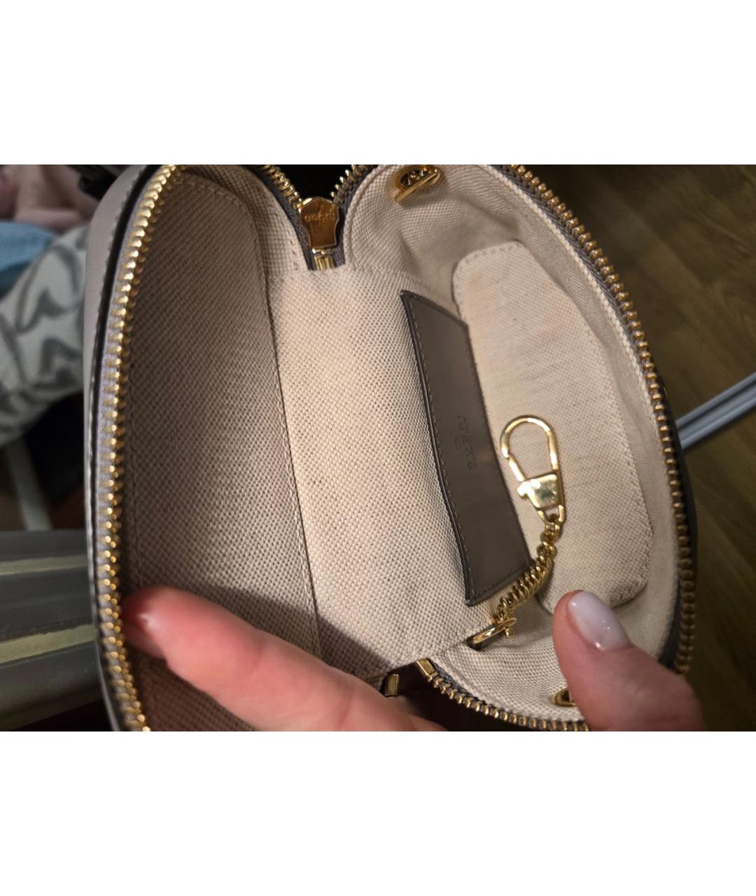 GUCCI Антрацитовая кожаная сумка тоут, фото 4