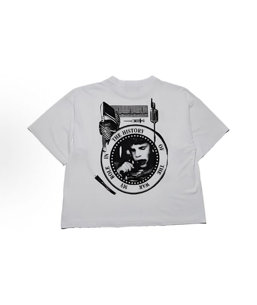 Enfants Riches Déprimés Белая хлопковая футболка, фото 2