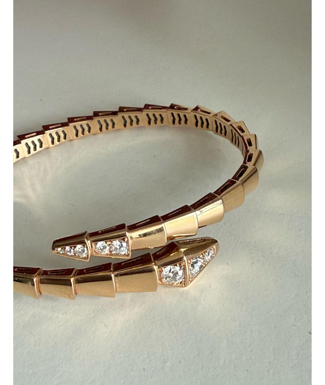 BVLGARI Золотой браслет из розового золота, фото 5