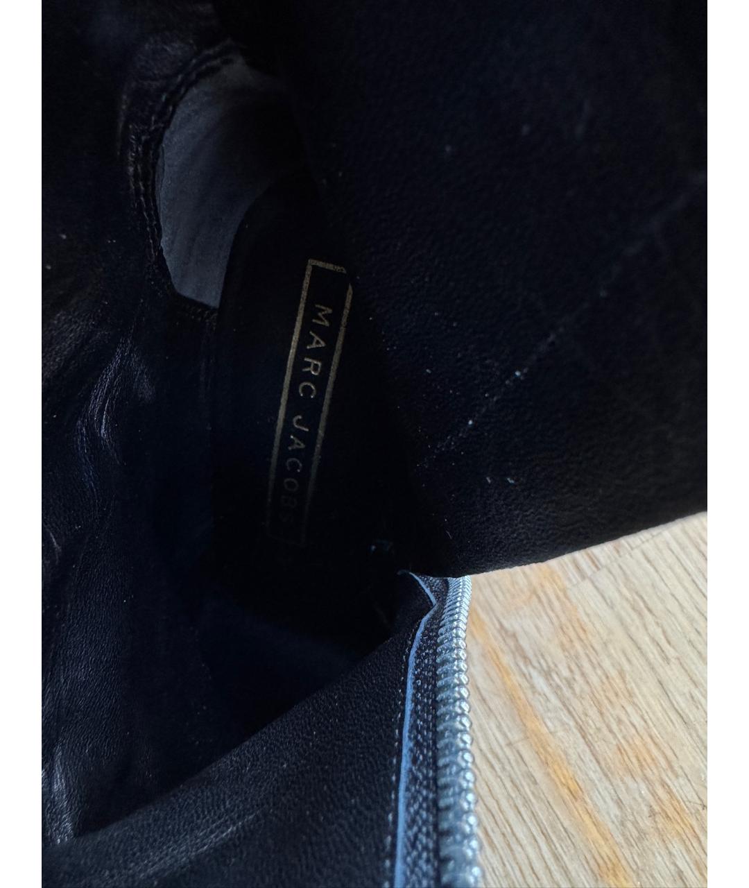 MARC JACOBS Черные кожаные ботильоны, фото 7