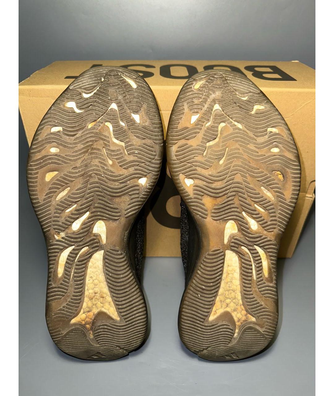 ADIDAS YEEZY Черные синтетические низкие кроссовки / кеды, фото 8