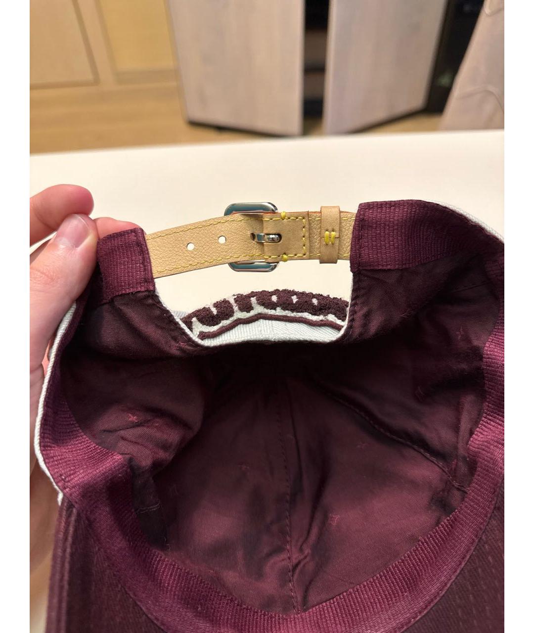 LOUIS VUITTON Белая хлопковая кепка/бейсболка, фото 6