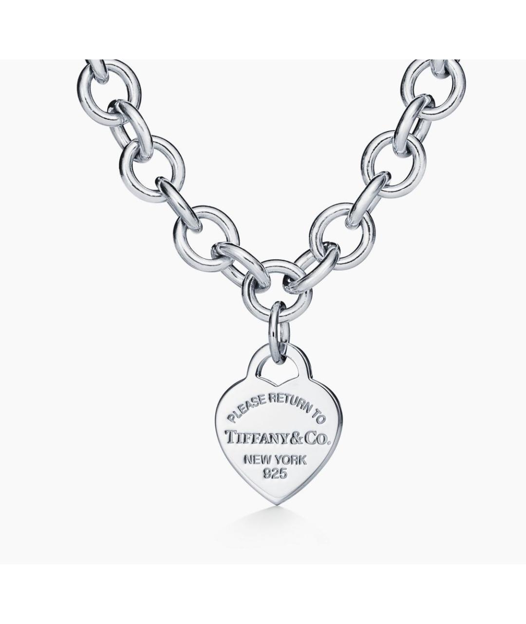 TIFFANY&CO Серебряная серебряная подвеска, фото 2