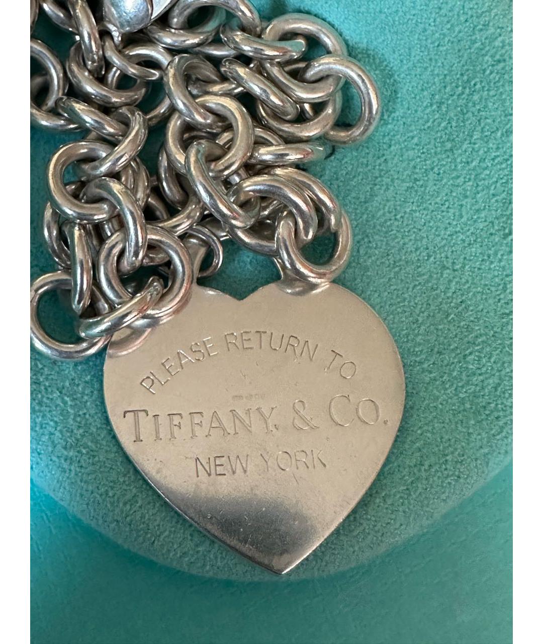 TIFFANY&CO Серебряная серебряная подвеска, фото 4