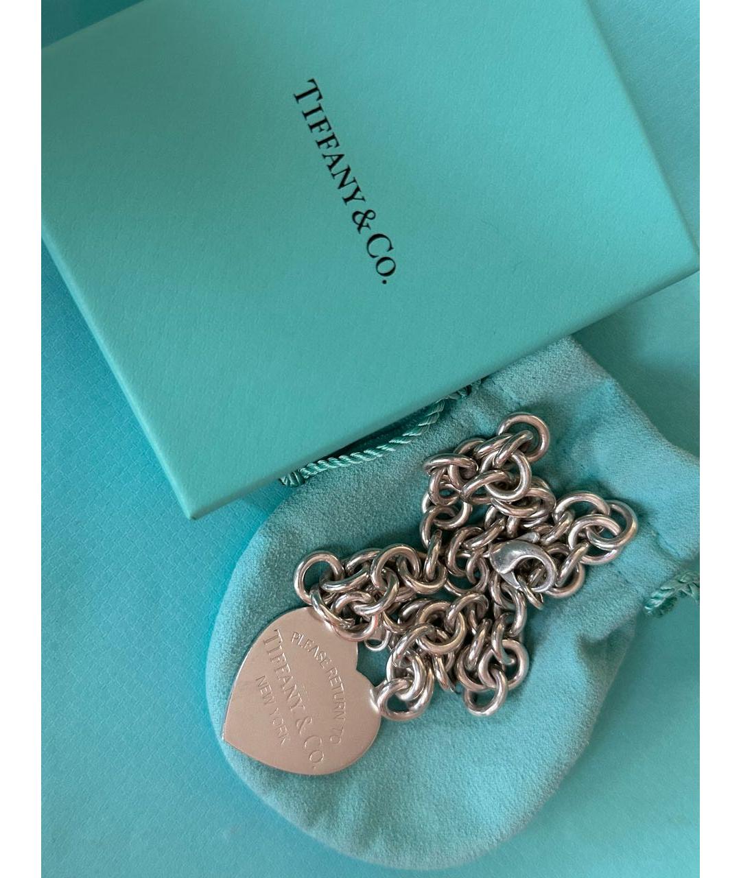 TIFFANY&CO Серебряная серебряная подвеска, фото 3