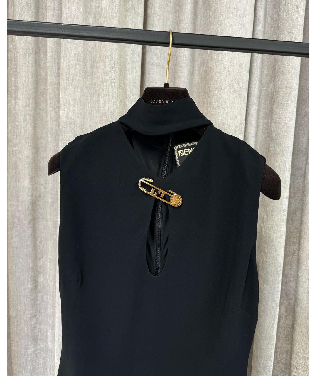 FENDI Черное вечернее платье, фото 2