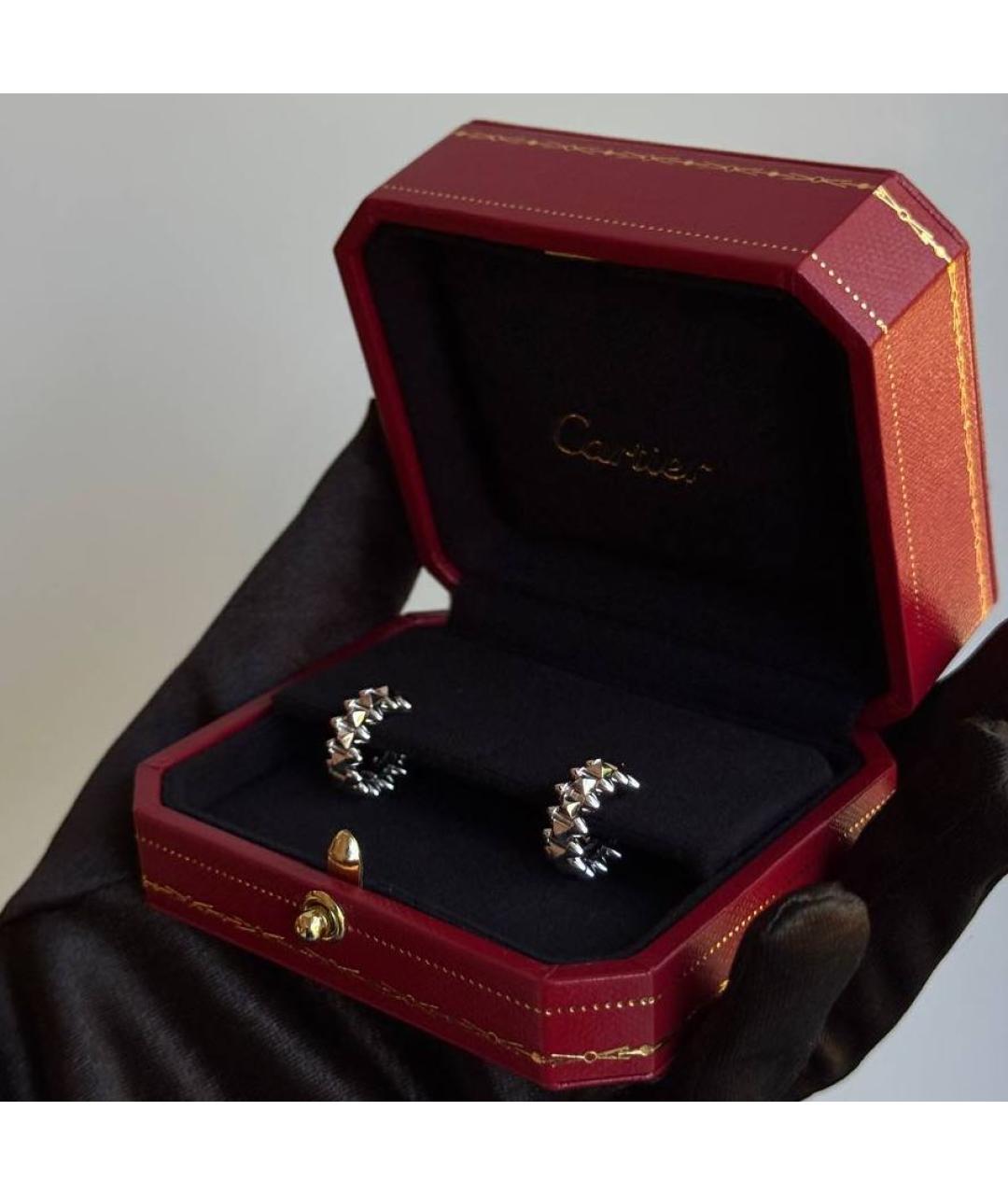 CARTIER Серьги из белого золота, фото 2