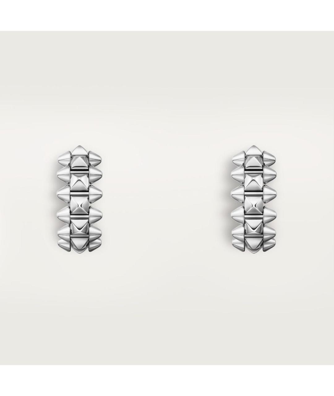 CARTIER Серьги из белого золота, фото 3
