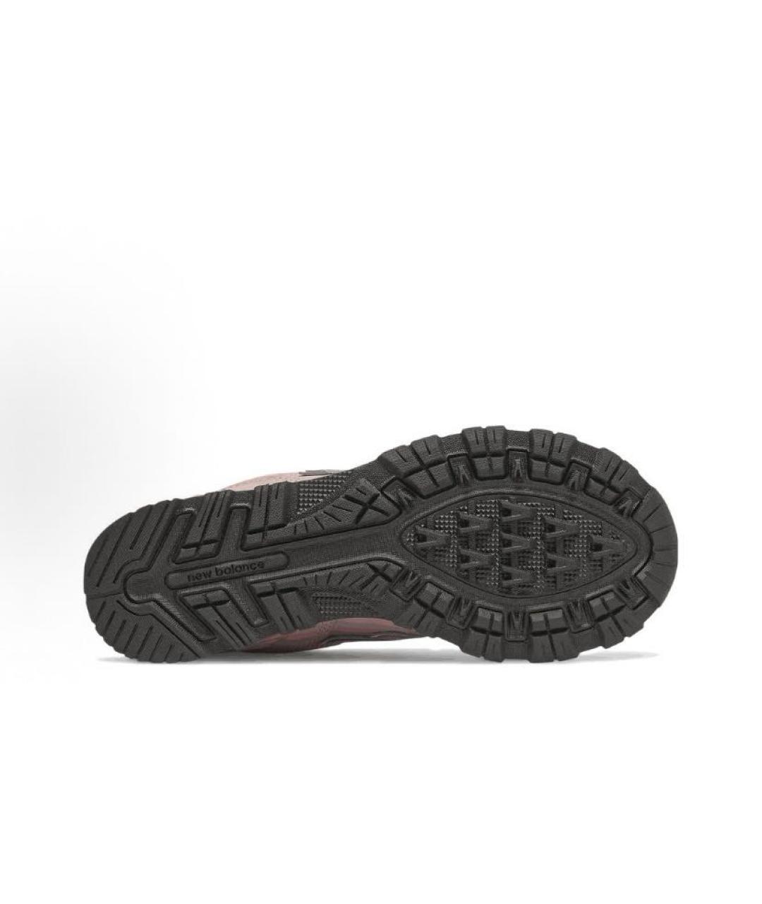 NEW BALANCE Розовые кожаные низкие кроссовки / кеды, фото 6