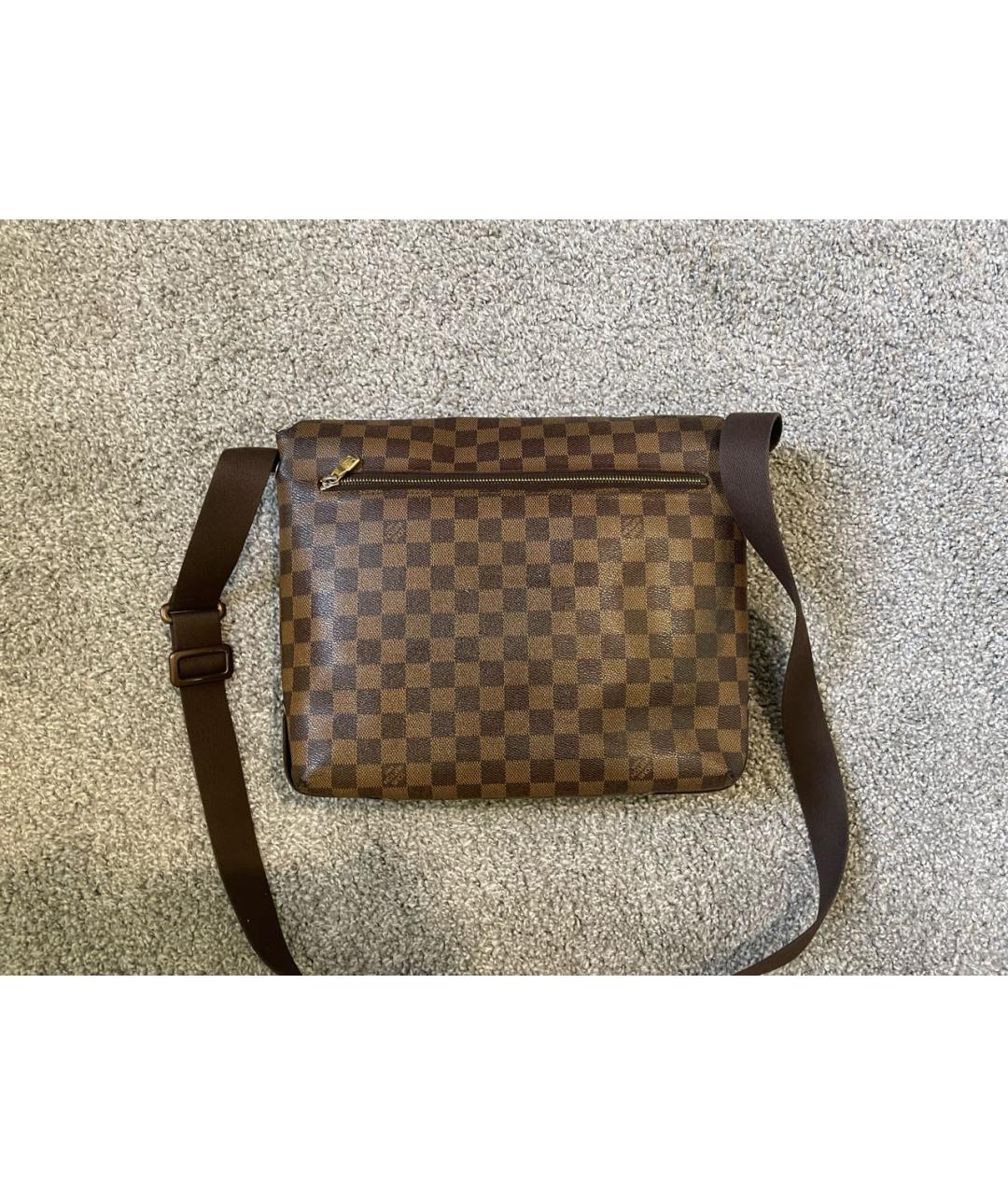 LOUIS VUITTON Коричневая сумка на плечо, фото 5