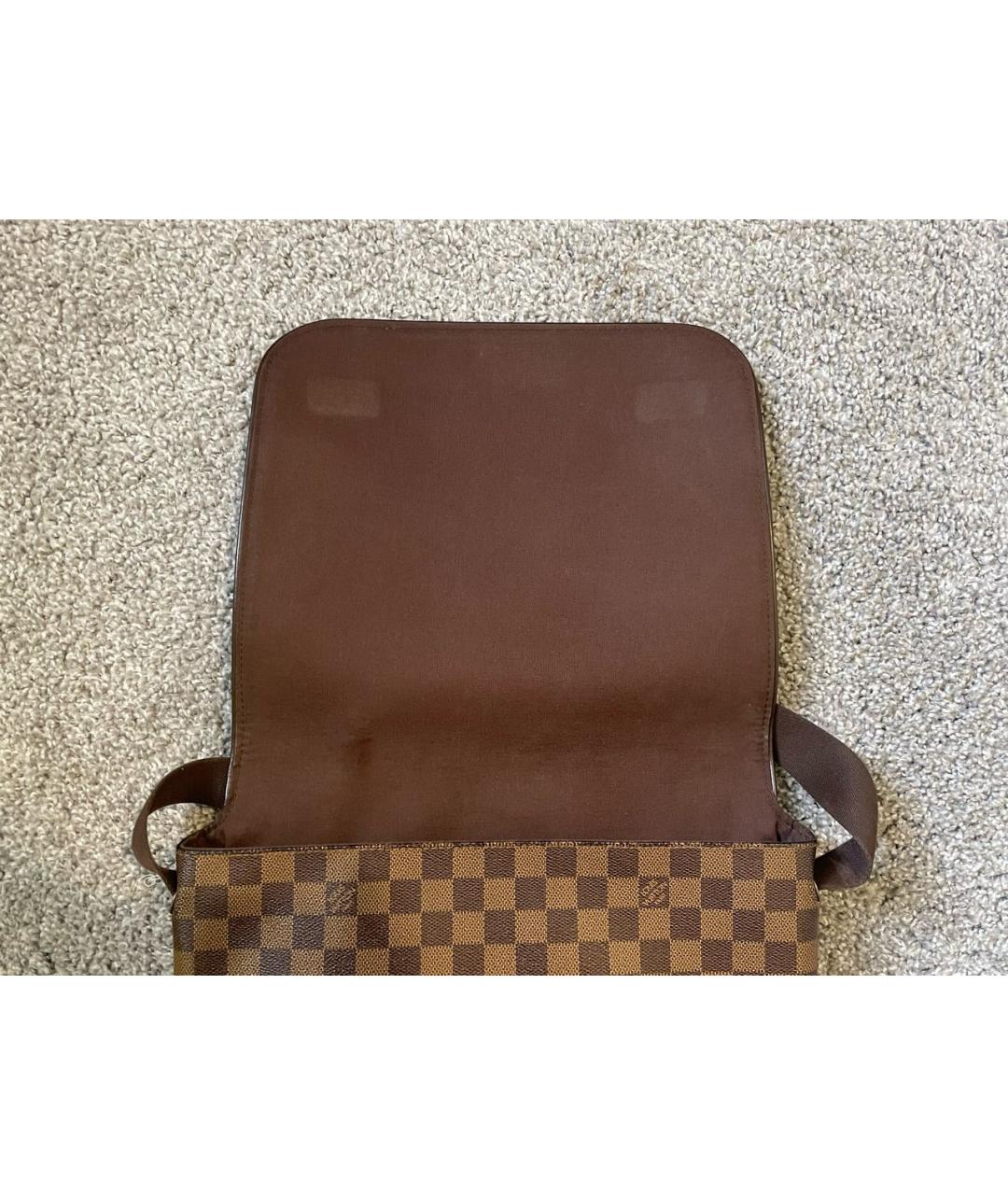 LOUIS VUITTON Коричневая сумка на плечо, фото 6