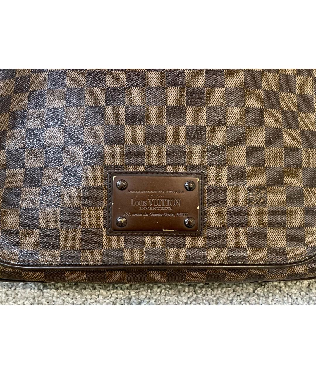 LOUIS VUITTON Коричневая сумка на плечо, фото 2