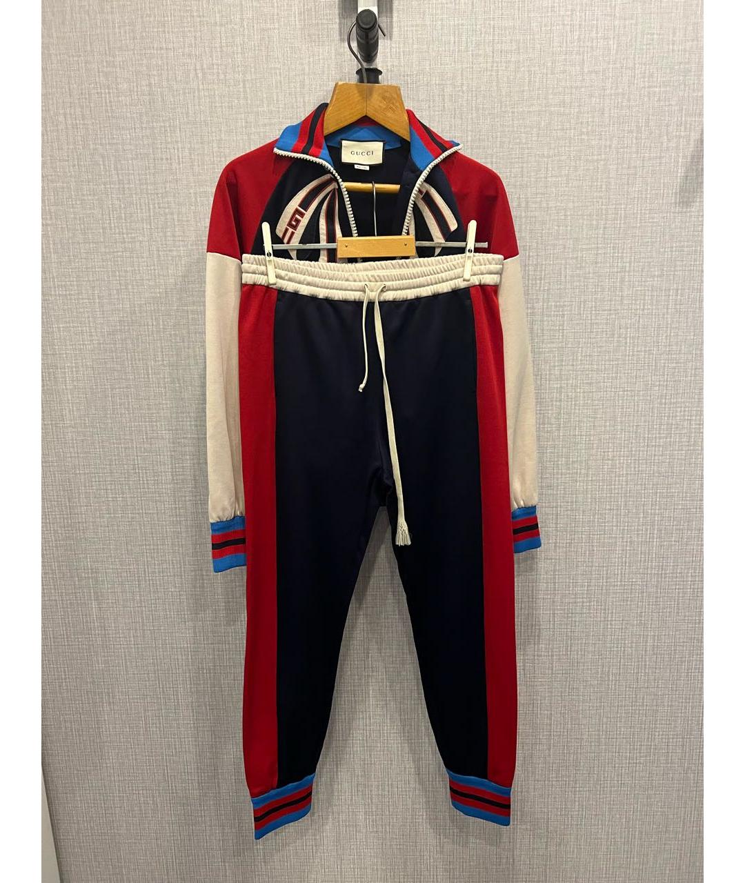 GUCCI Черный полиэстеровый спортивные костюмы, фото 5