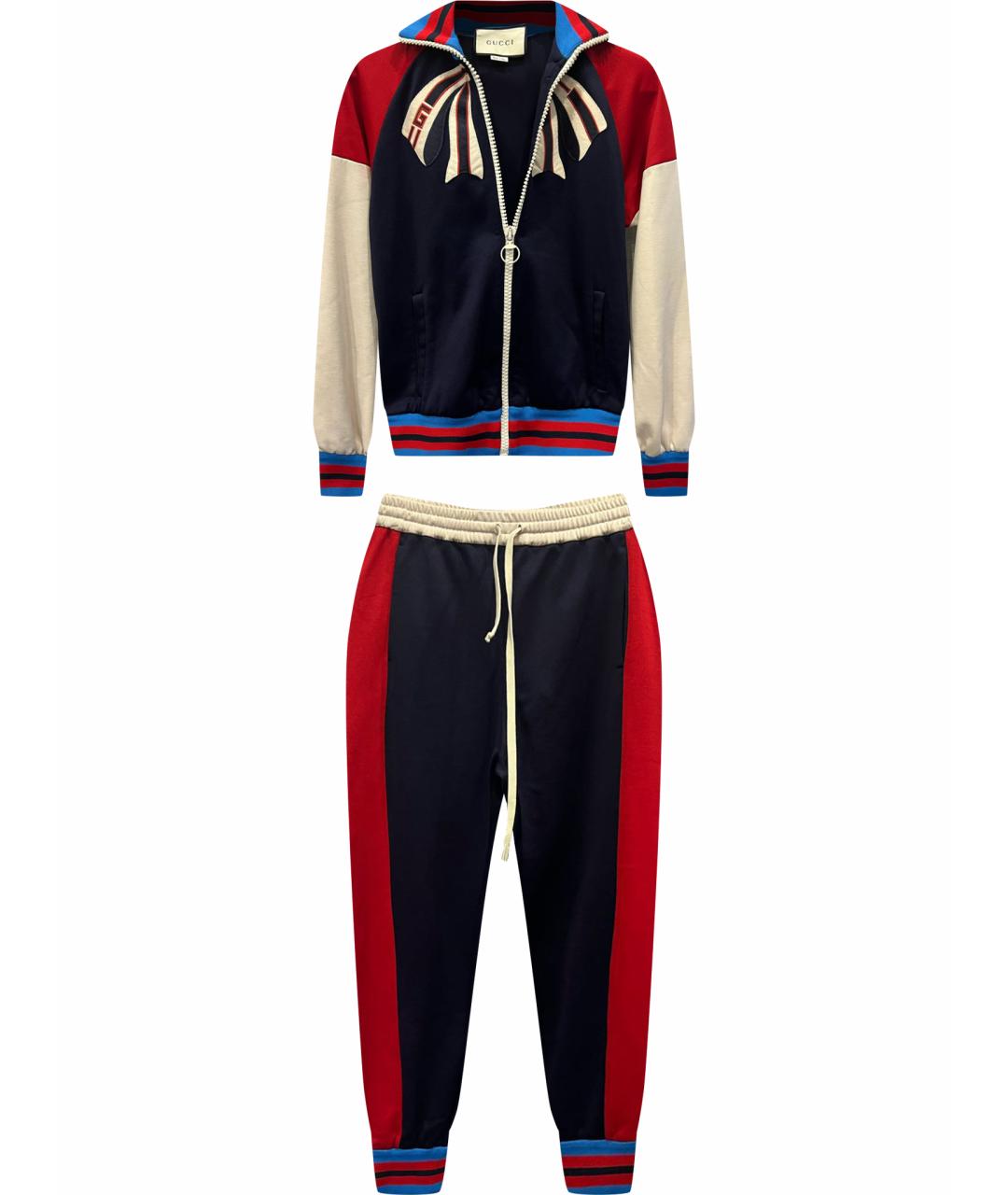 GUCCI Черный полиэстеровый спортивные костюмы, фото 1