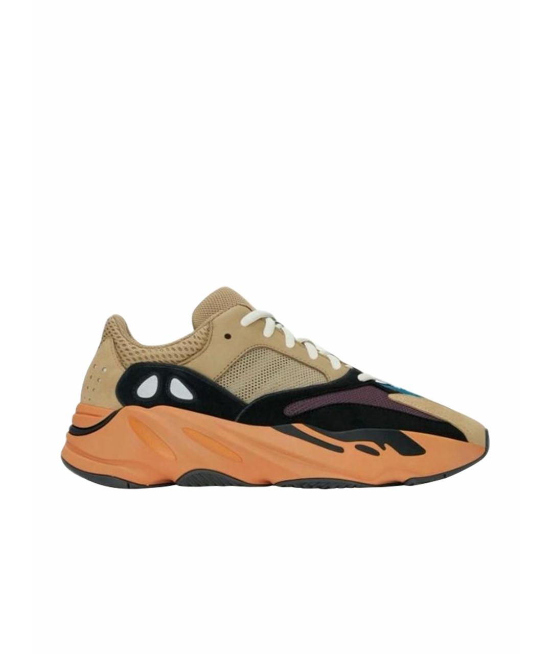 ADIDAS YEEZY Мульти замшевые кроссовки, фото 1