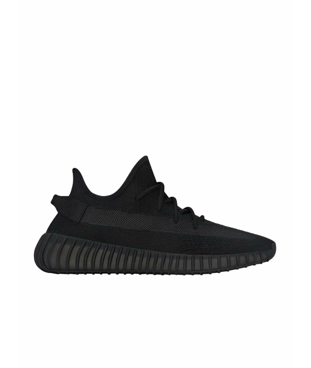 ADIDAS YEEZY Черные текстильные кроссовки, фото 1