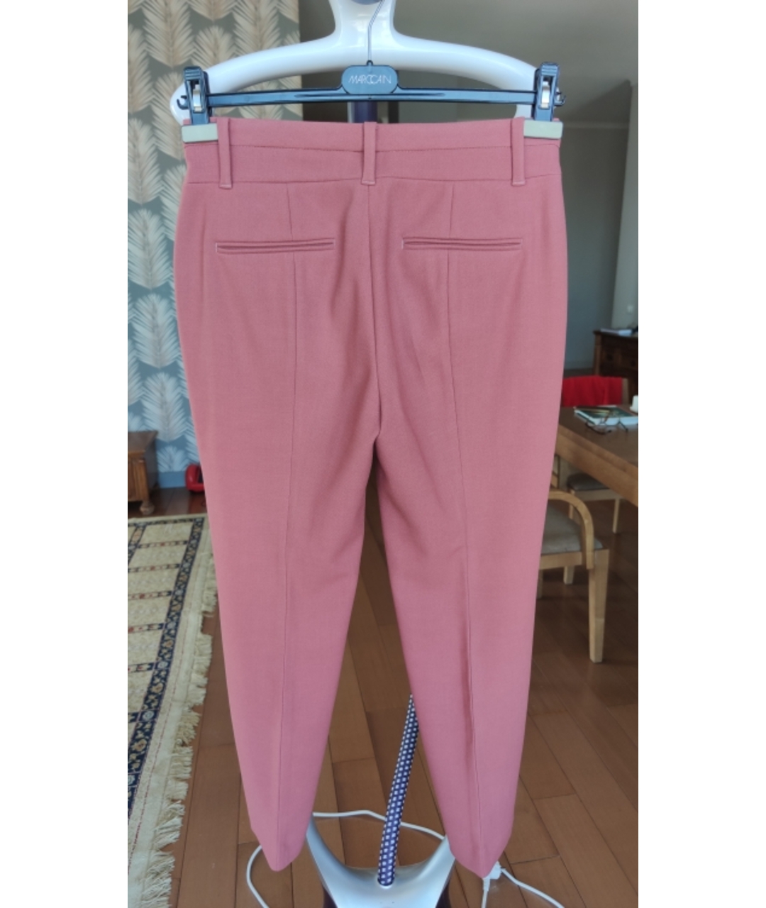 DOROTHEE SCHUMACHER Розовые вискозные прямые брюки, фото 2