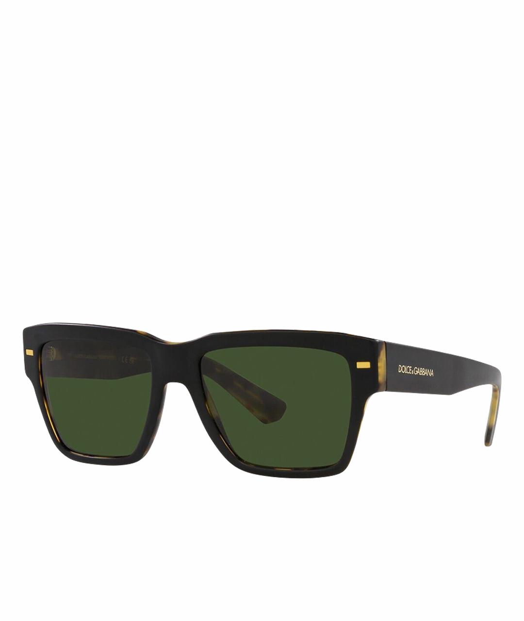 DOLCE&GABBANA Черные солнцезащитные очки, фото 1
