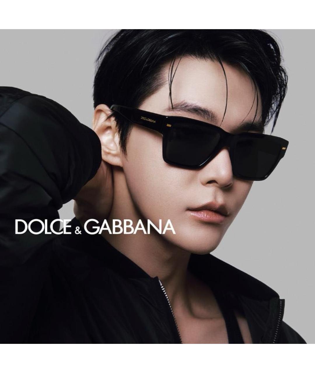 DOLCE&GABBANA Черные солнцезащитные очки, фото 8