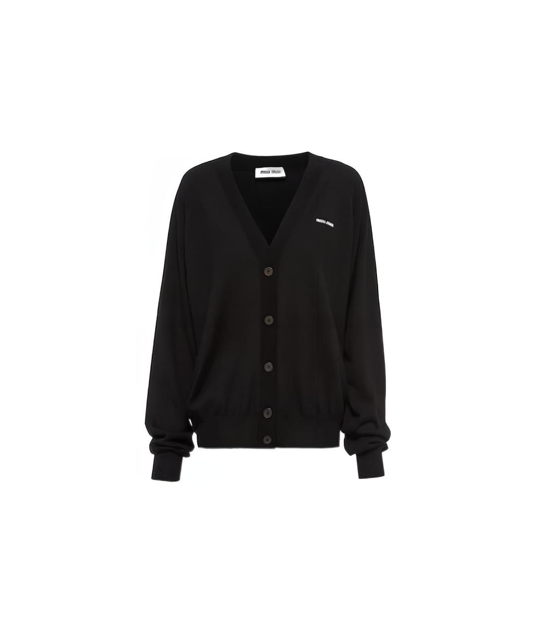 MIU MIU Черный джемпер / свитер, фото 1