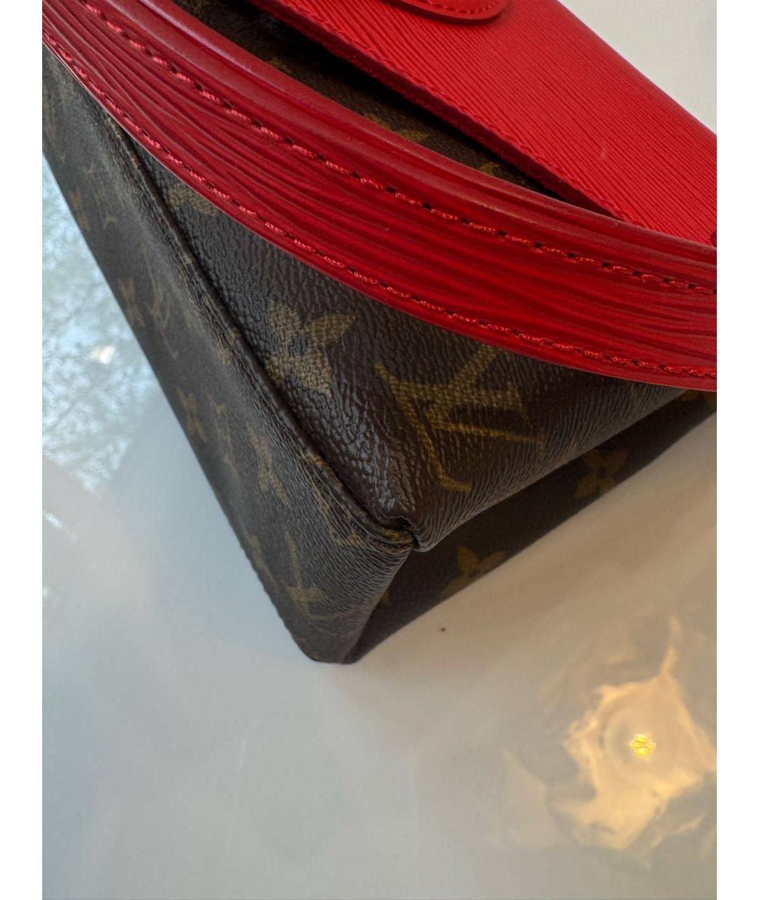 LOUIS VUITTON Красная сумка через плечо, фото 3