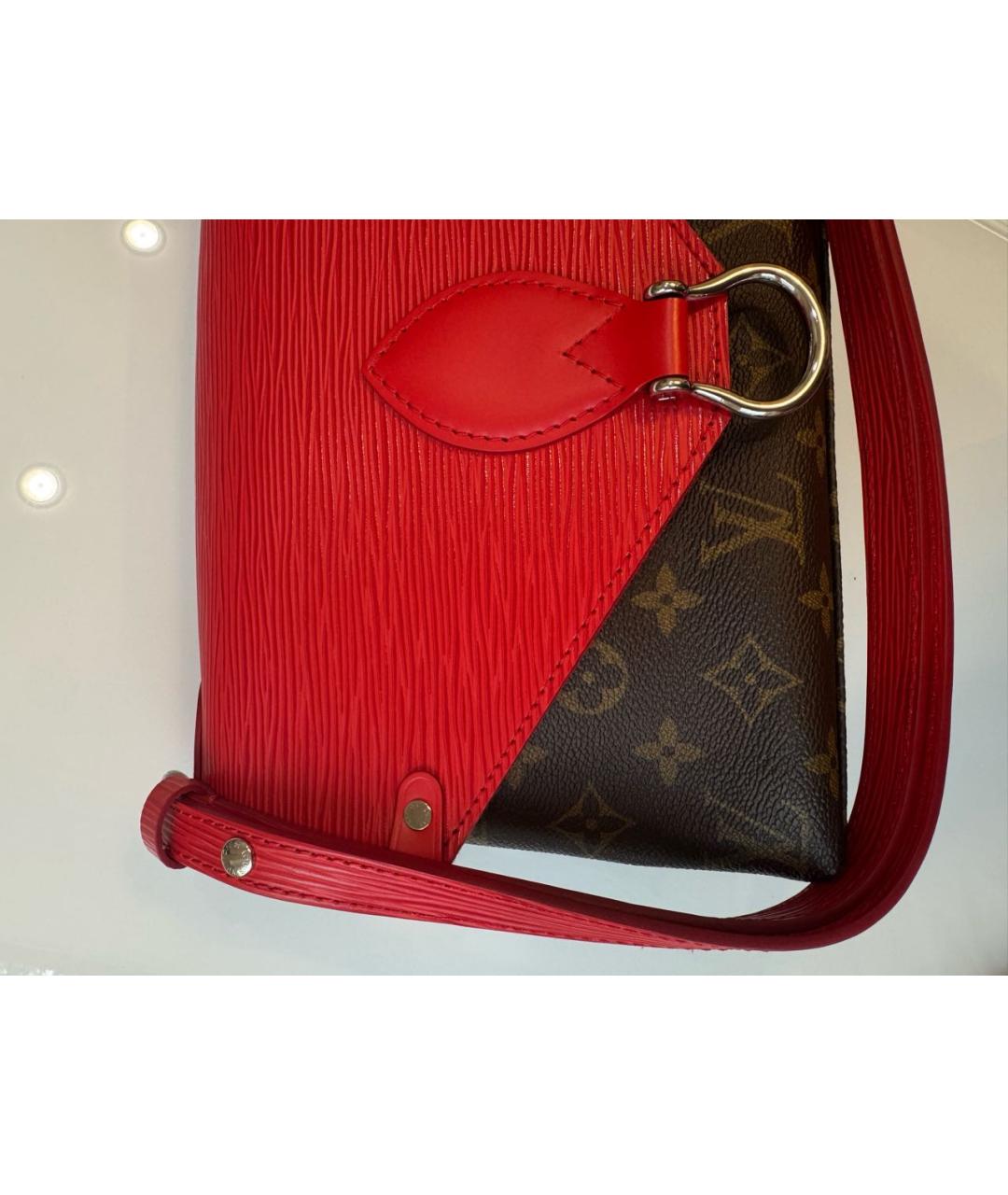 LOUIS VUITTON Красная сумка через плечо, фото 2