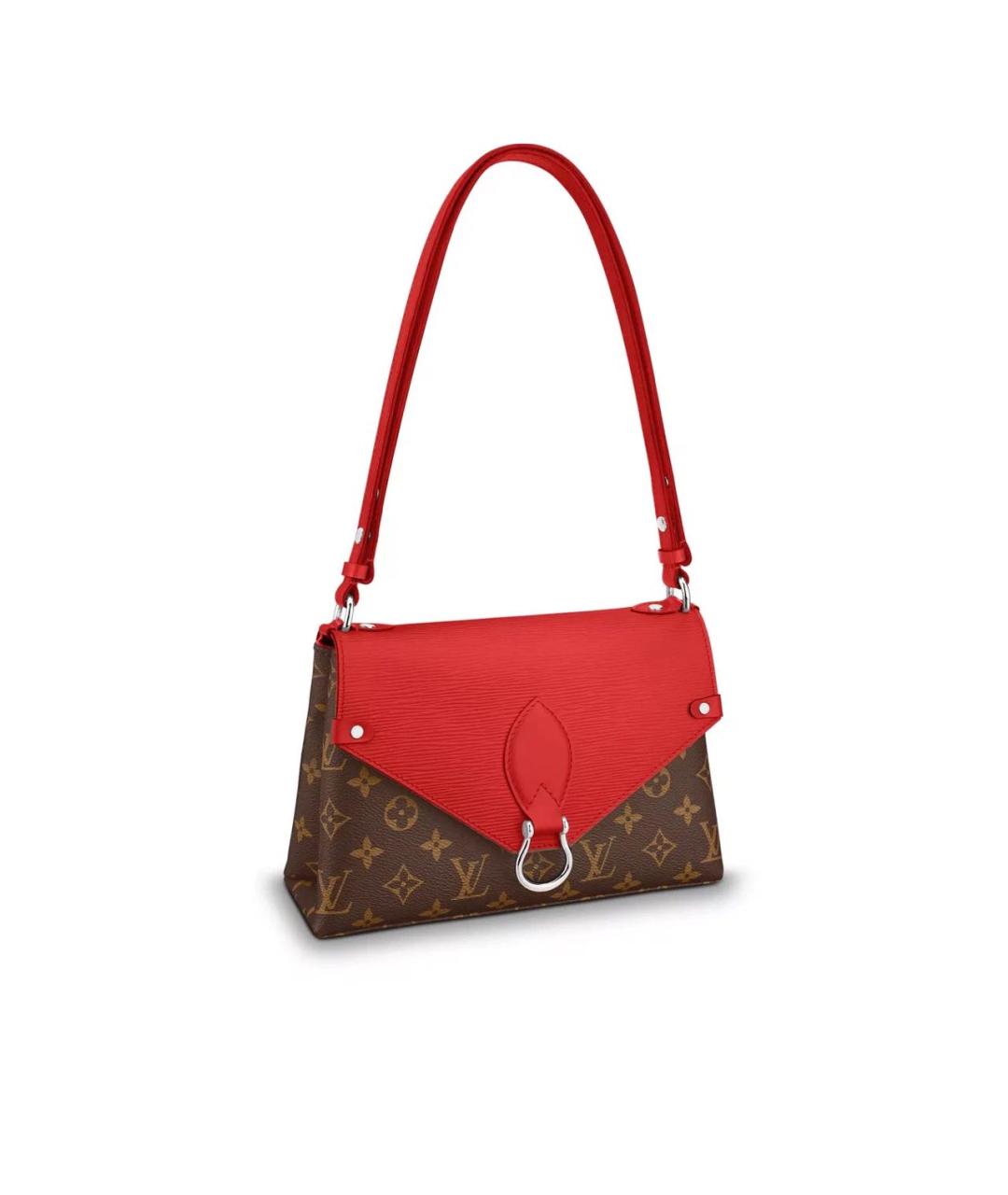 LOUIS VUITTON Красная сумка через плечо, фото 6