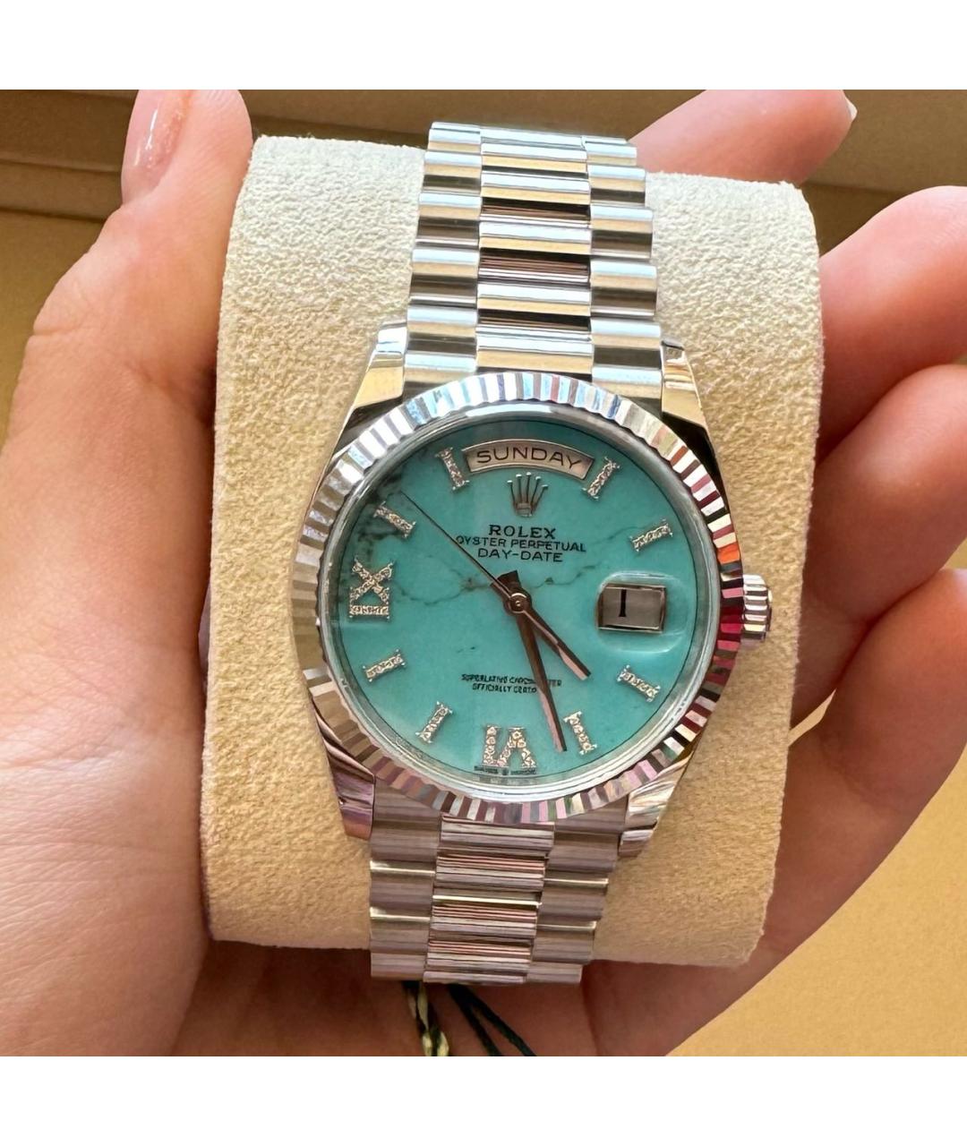 ROLEX Платиновые часы, фото 2