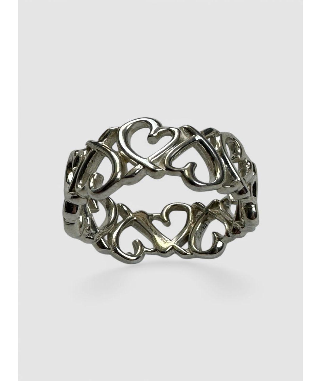 TIFFANY&CO Серебряное серебряное кольцо, фото 6