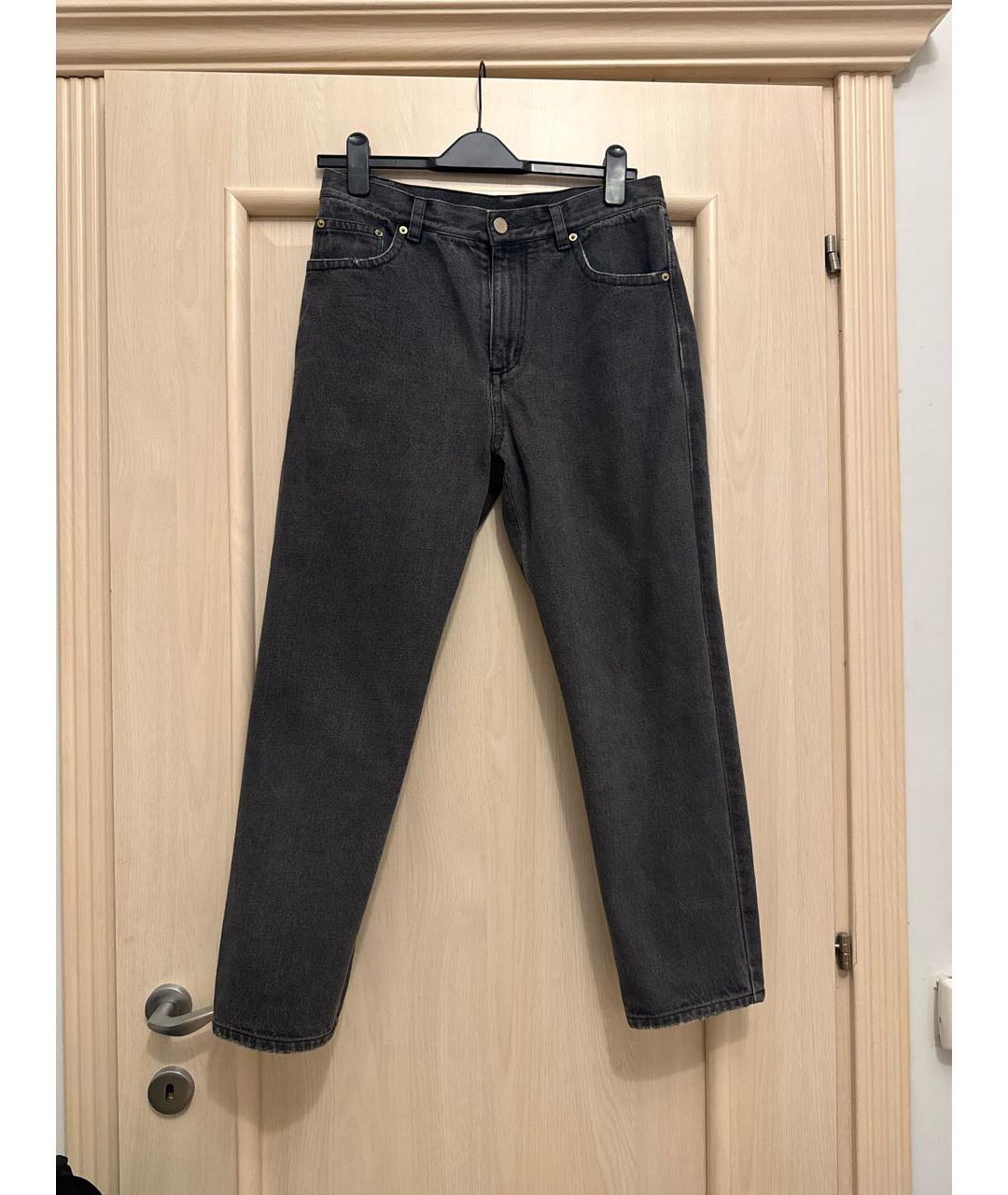 3.1 PHILLIP LIM Серые хлопковые джинсы скинни, фото 4