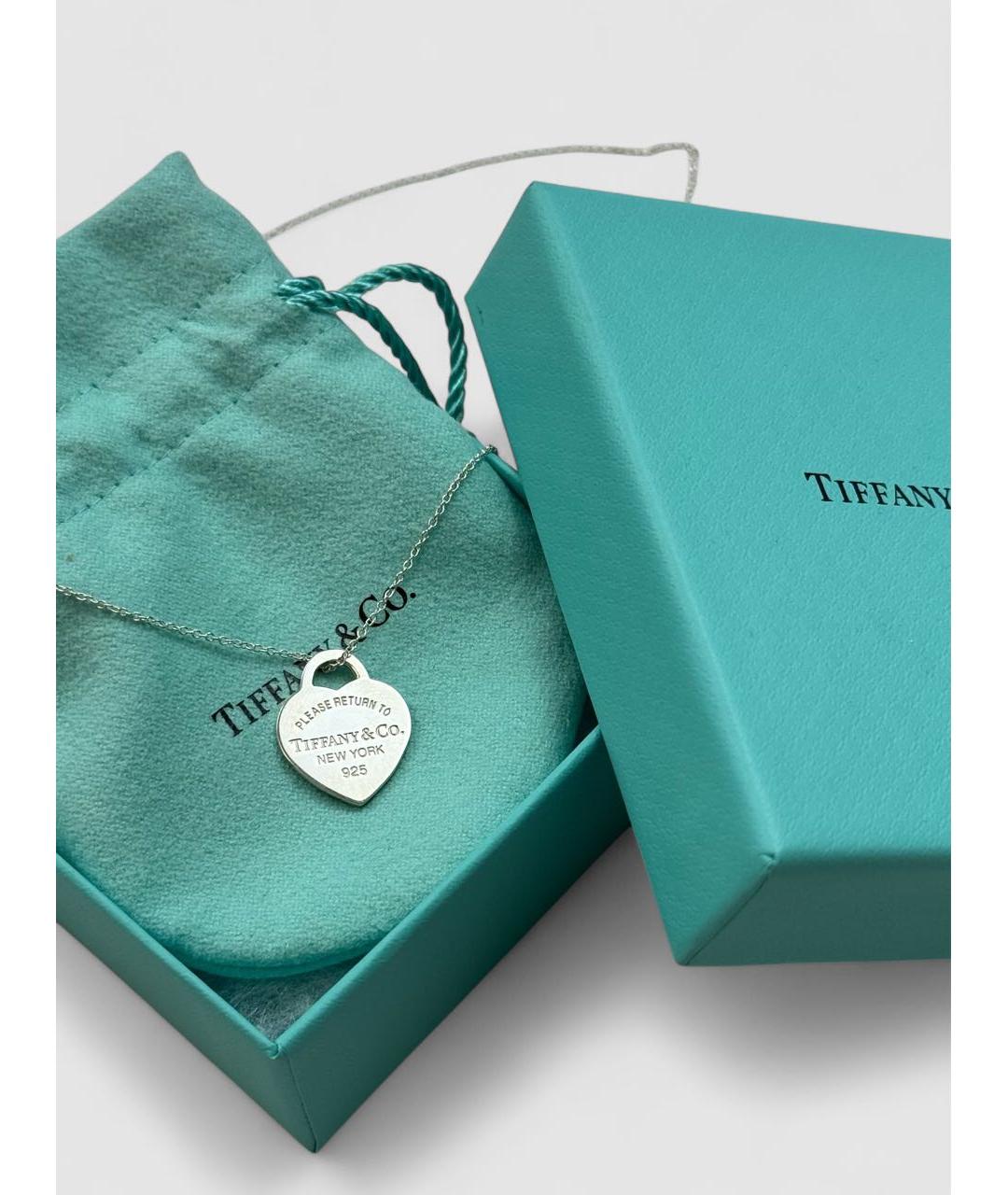 TIFFANY&CO Серебряная серебряная подвеска, фото 6