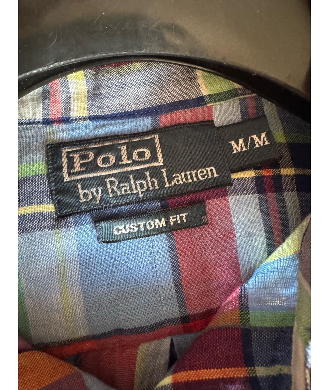 POLO RALPH LAUREN Мульти льняная кэжуал рубашка, фото 6