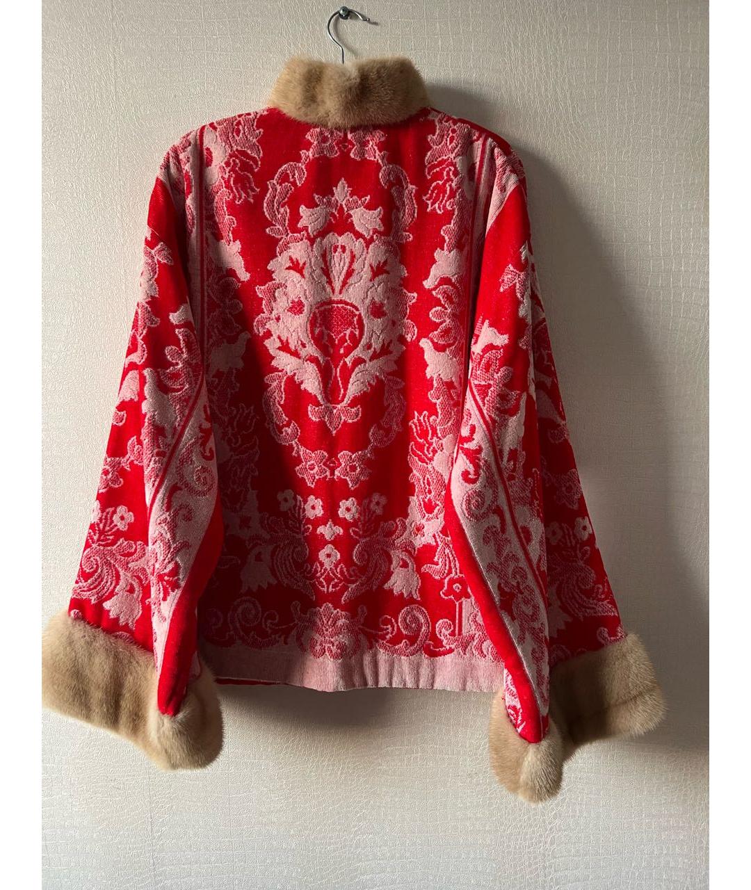 GUCCI Красный хлопковый костюм с юбками, фото 3