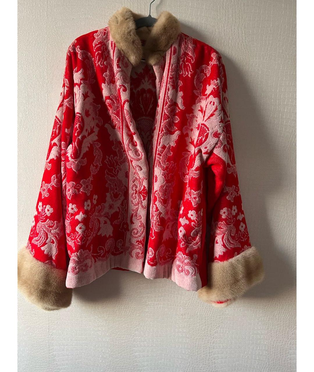 GUCCI Красный хлопковый костюм с юбками, фото 8