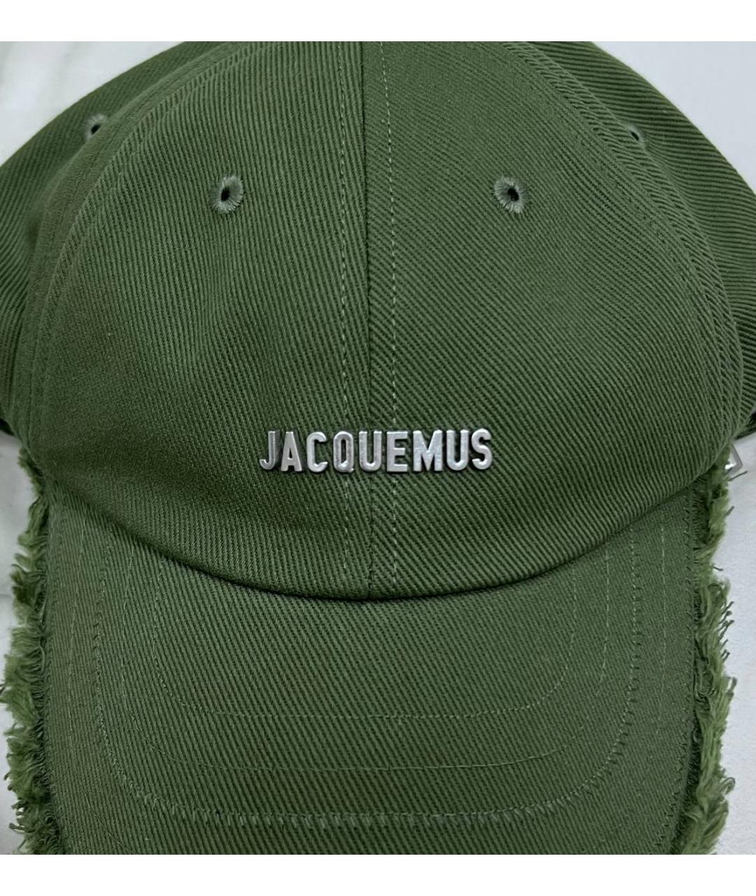 JACQUEMUS Зеленая кепка/бейсболка, фото 4