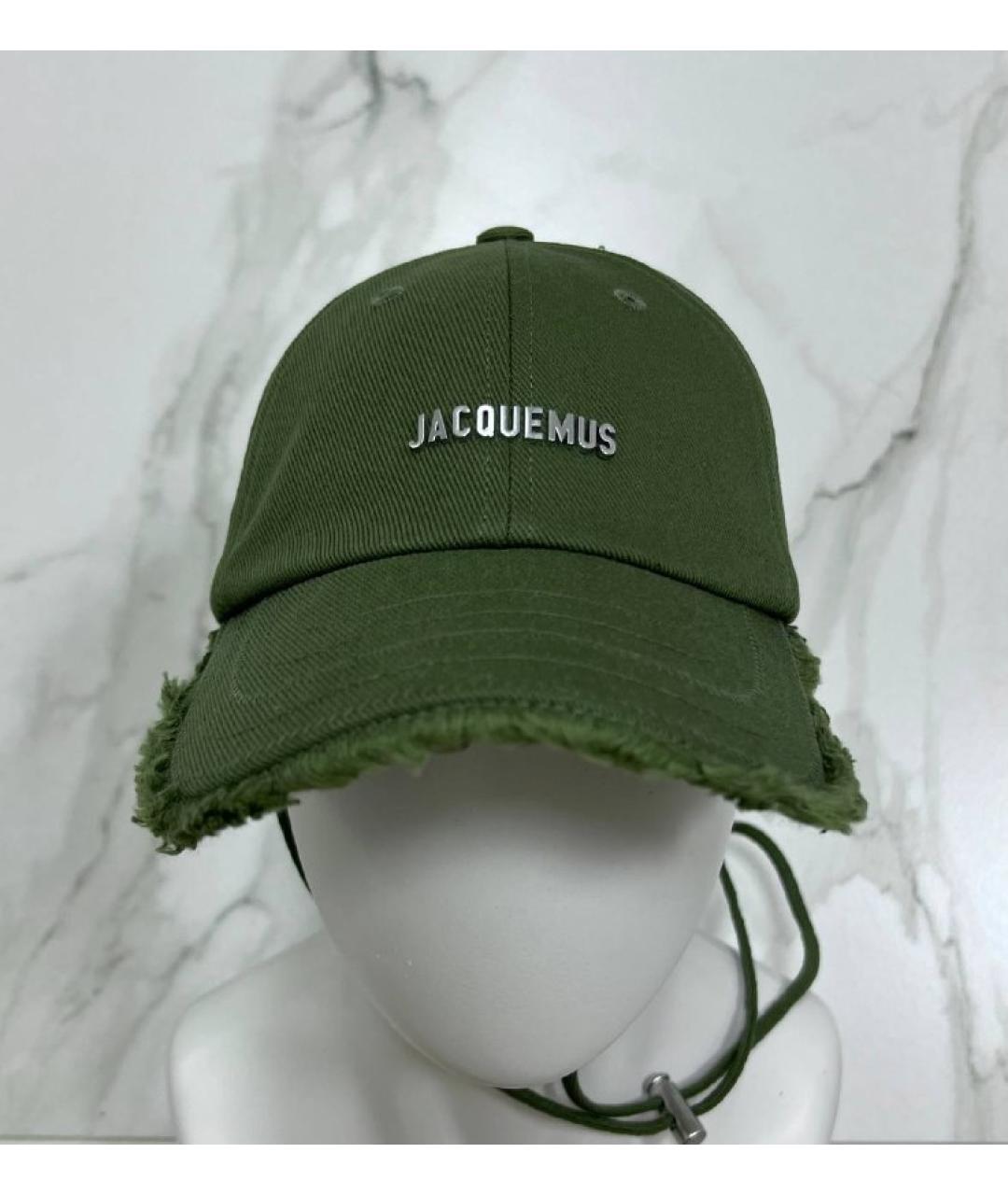 JACQUEMUS Зеленая кепка/бейсболка, фото 6