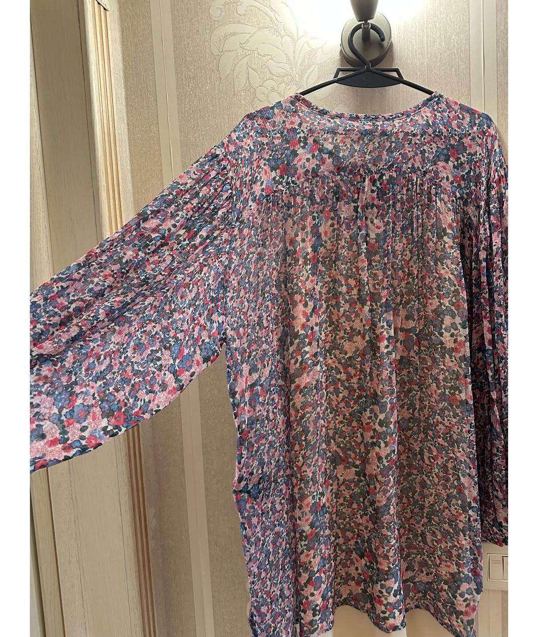 ISABEL MARANT Мульти шелковое повседневное платье, фото 2