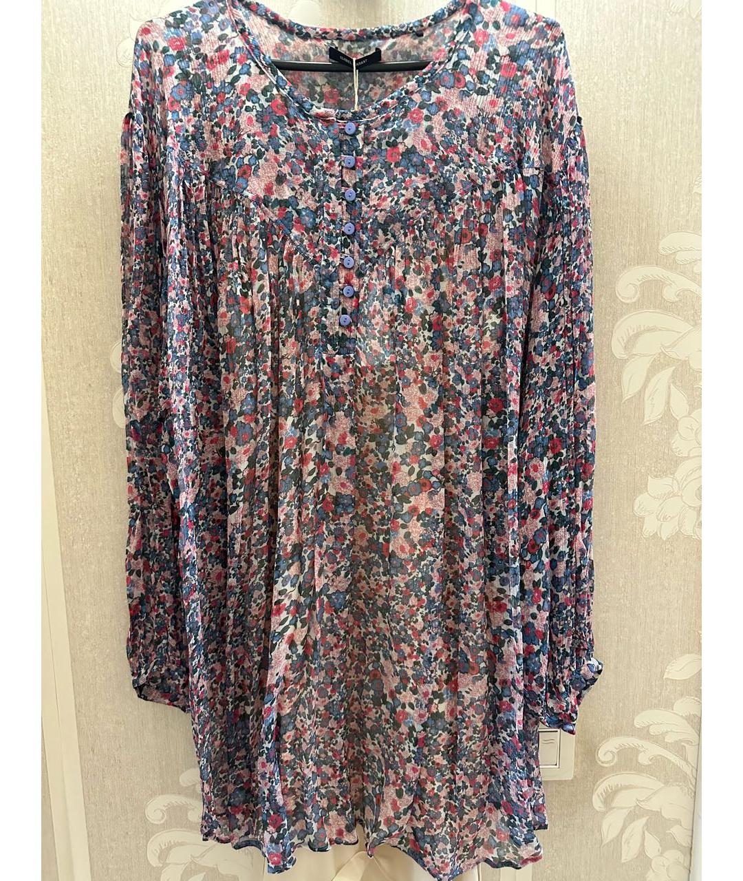 ISABEL MARANT Мульти шелковое повседневное платье, фото 4