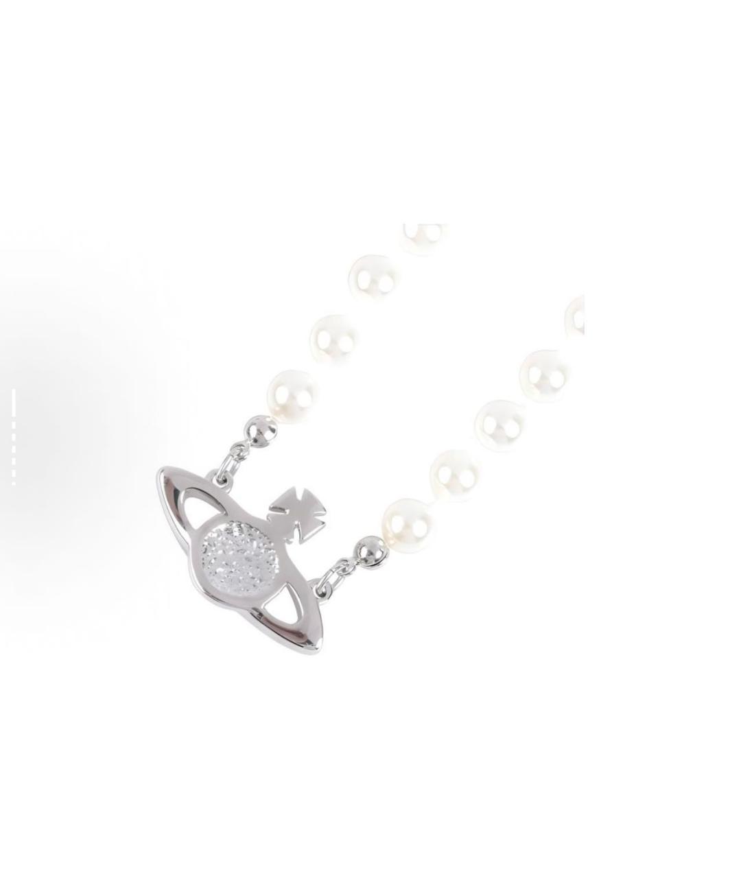VIVIENNE WESTWOOD Серебряное латунное колье, фото 3