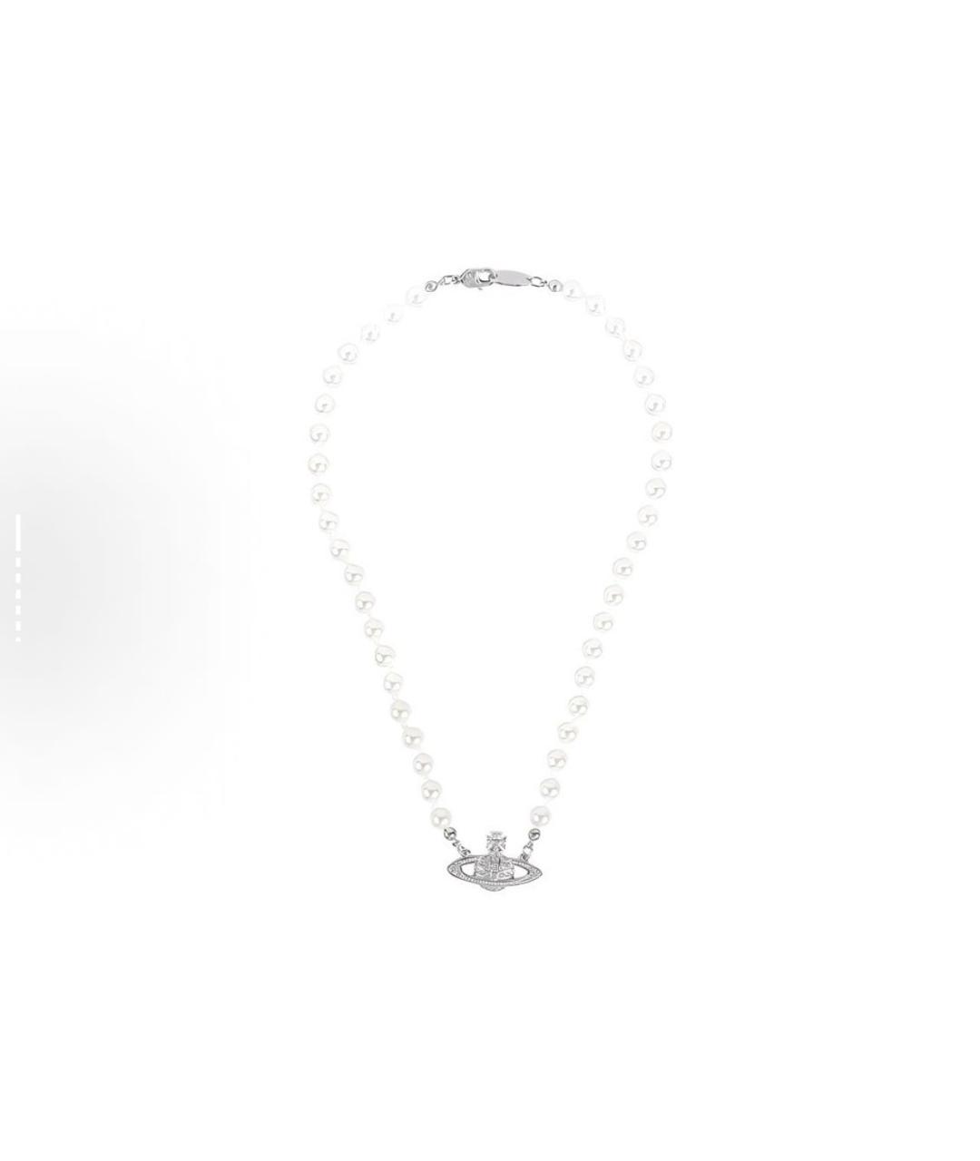 VIVIENNE WESTWOOD Серебряное латунное колье, фото 2