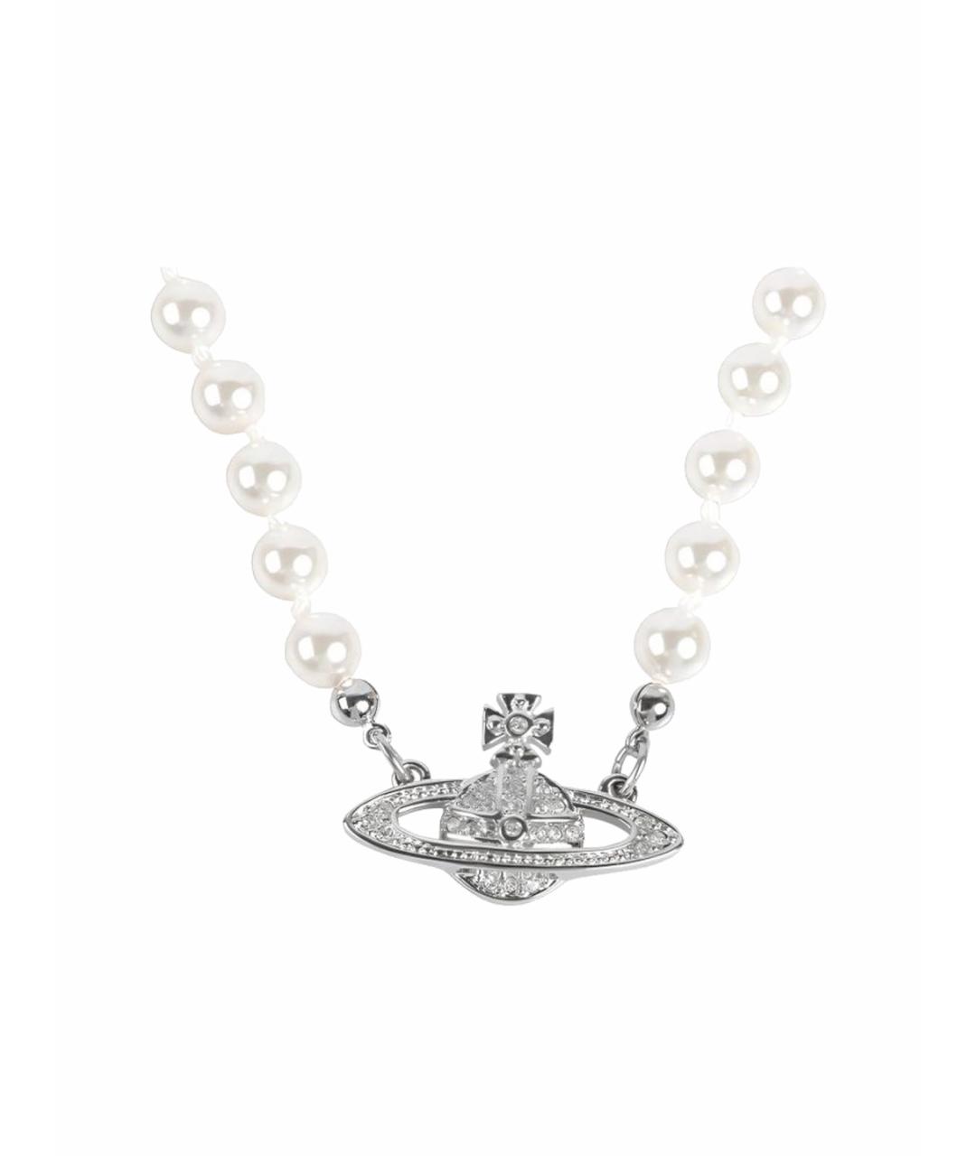 VIVIENNE WESTWOOD Серебряное латунное колье, фото 1