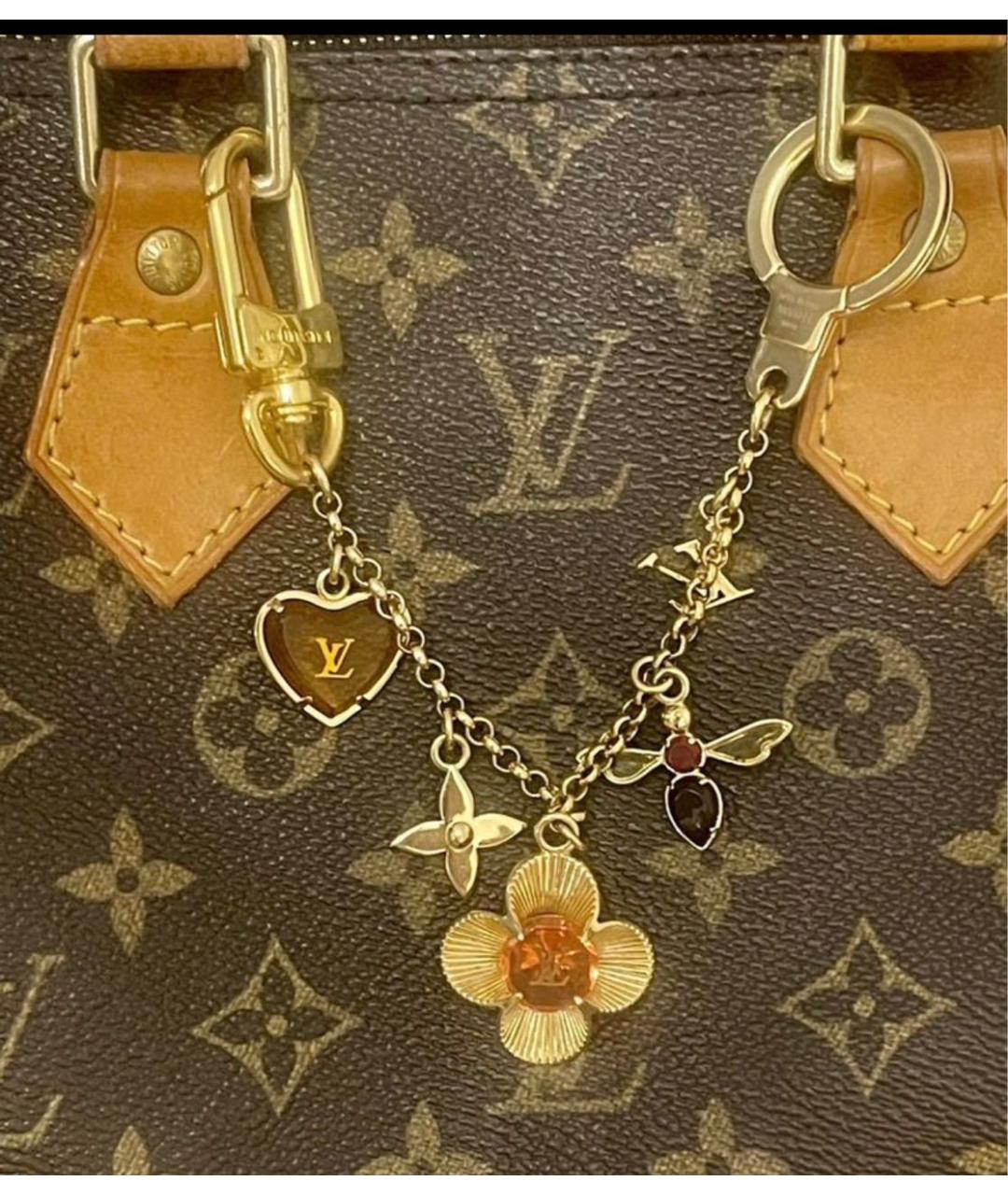 LOUIS VUITTON Желтый брелок, фото 4