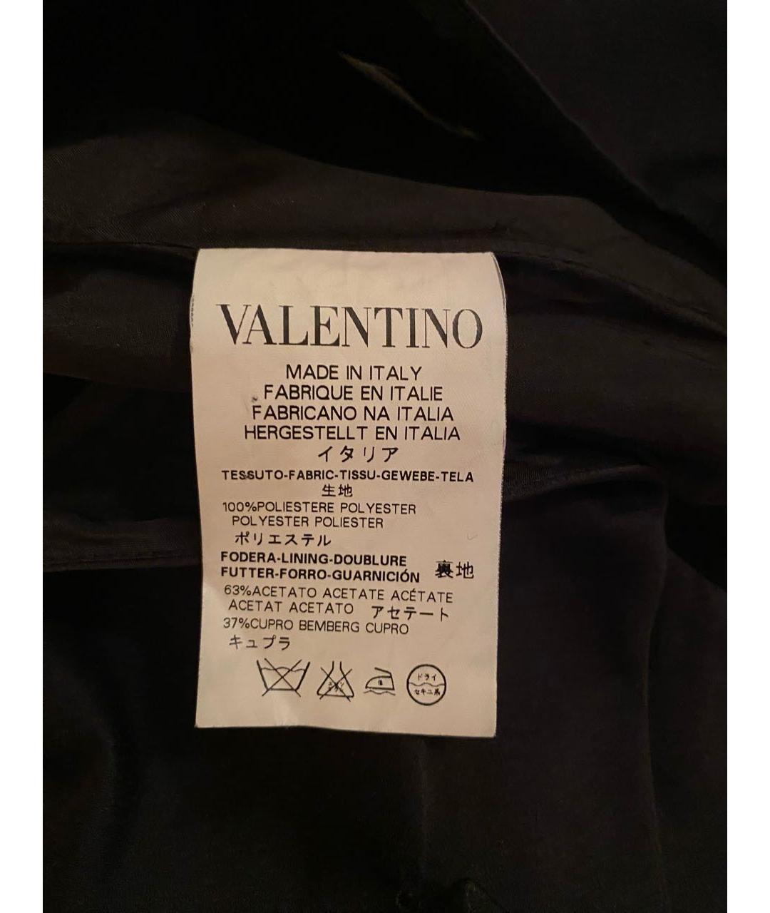 RED VALENTINO Черное вечернее платье, фото 5