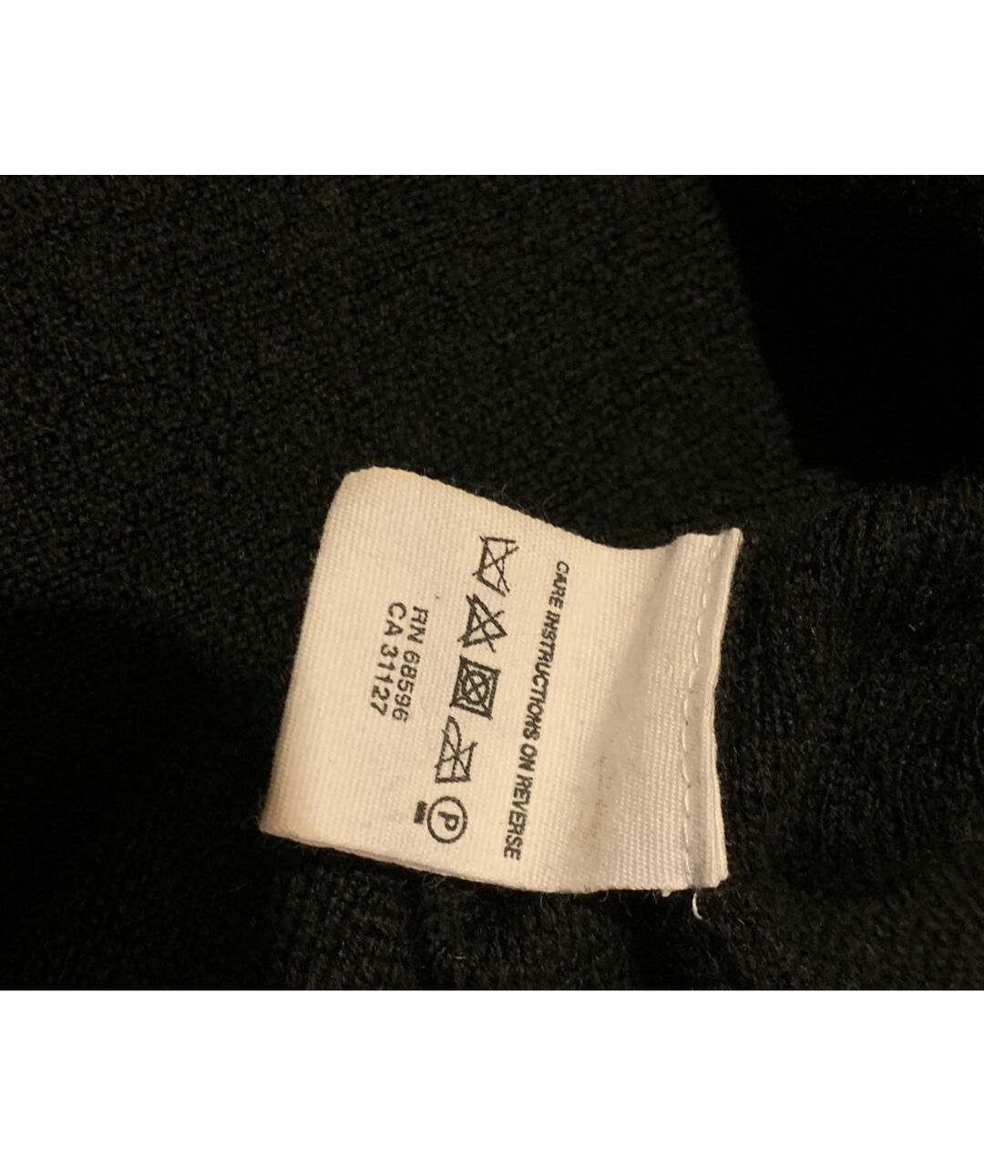 DKNY Черный шерстяной джемпер / свитер, фото 4