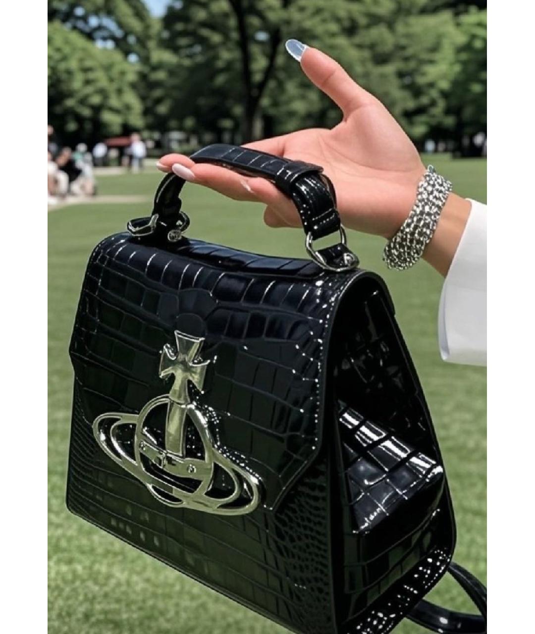 VIVIENNE WESTWOOD Черный рюкзак, фото 5