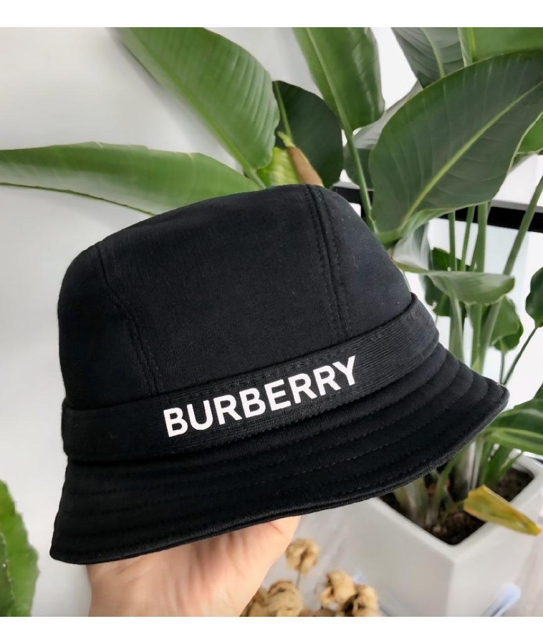 BURBERRY Черная панама, фото 5
