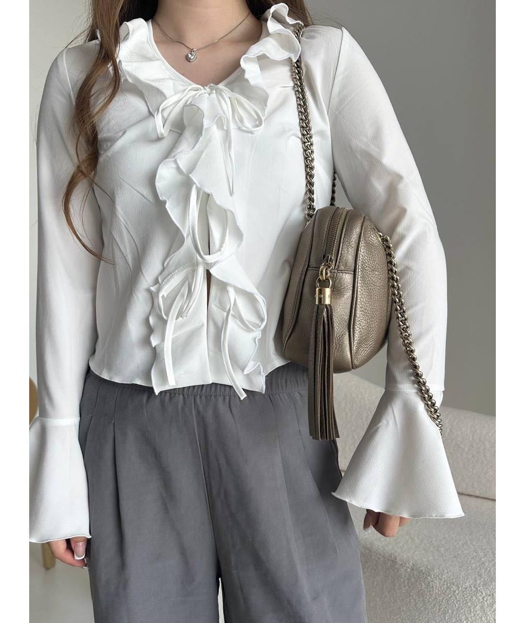 GUCCI Кожаная сумка через плечо, фото 7