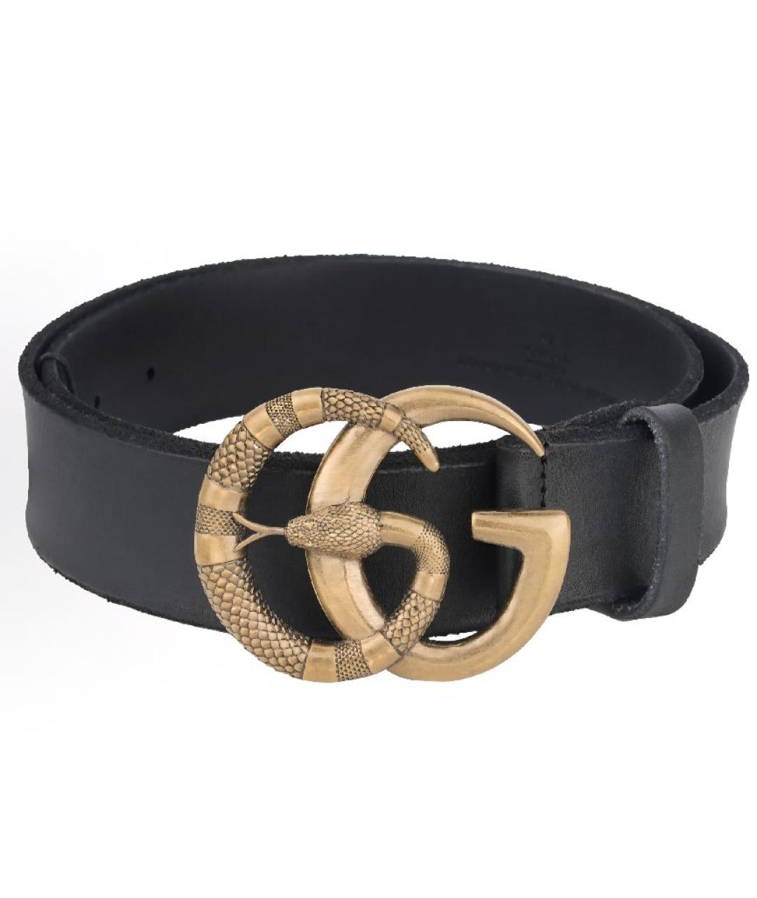 GUCCI Черный ремень, фото 5
