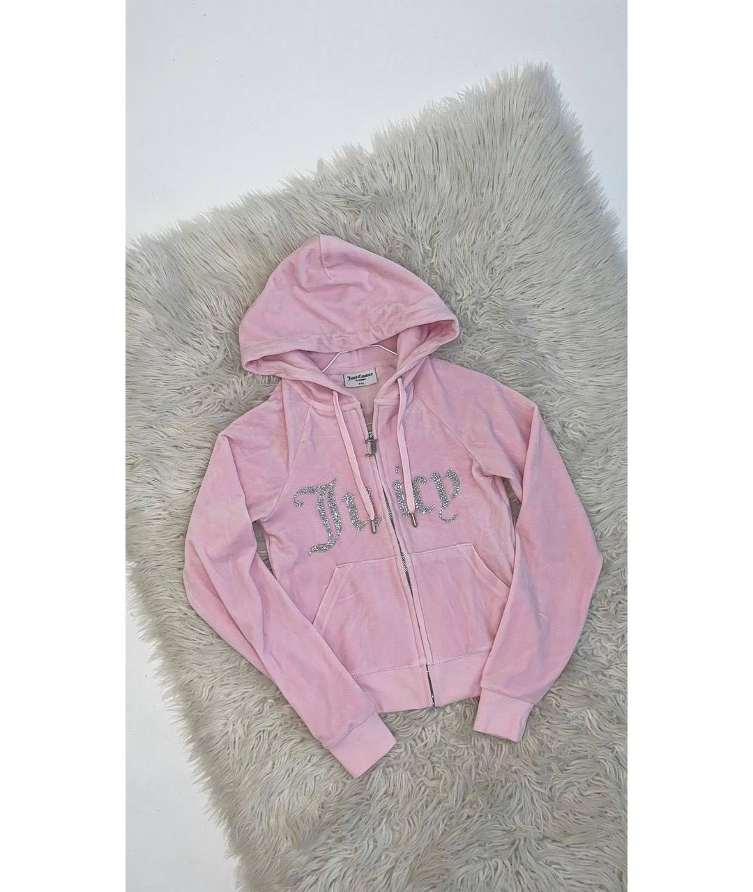 JUICY COUTURE Розовый полиэстеровый спортивные костюмы, фото 2